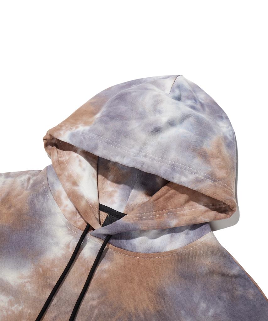 Tie-Dye Hoodie - Beige