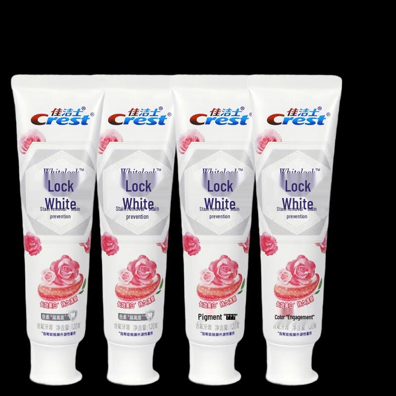 

Crest Dual-Color Lock White Toothpaste