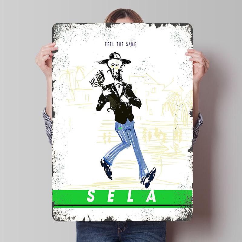 

Feel the Same Tinplate Poster Customized Wall Art Vintage Retro Metal Signs for Room Ornaments Decoration At Home Office Decor 7.9x11.8In(20x30cm)
