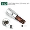 5 Pcs Torx Screwdriver Bits 1/4 Inch Drive Socket Head Tools T15 T20 T25 T30 T40 Socket Wrench Adapter Hand Tools