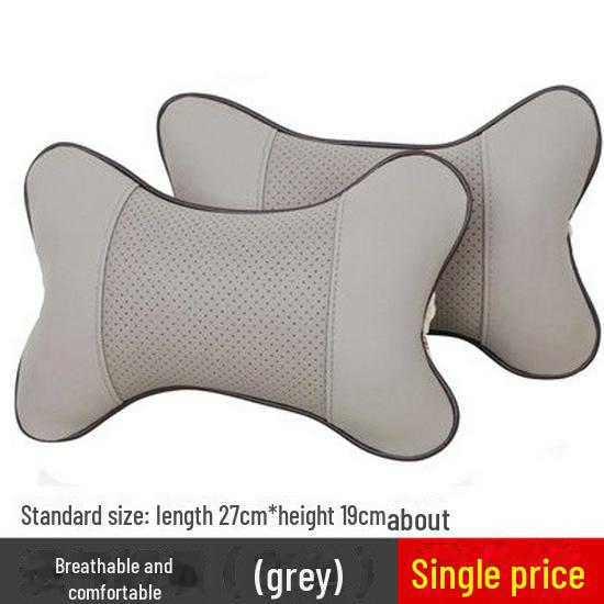 

Пара автомобильных подголовников из дышащей кожи на все времена года - подушка для шейных позвонков