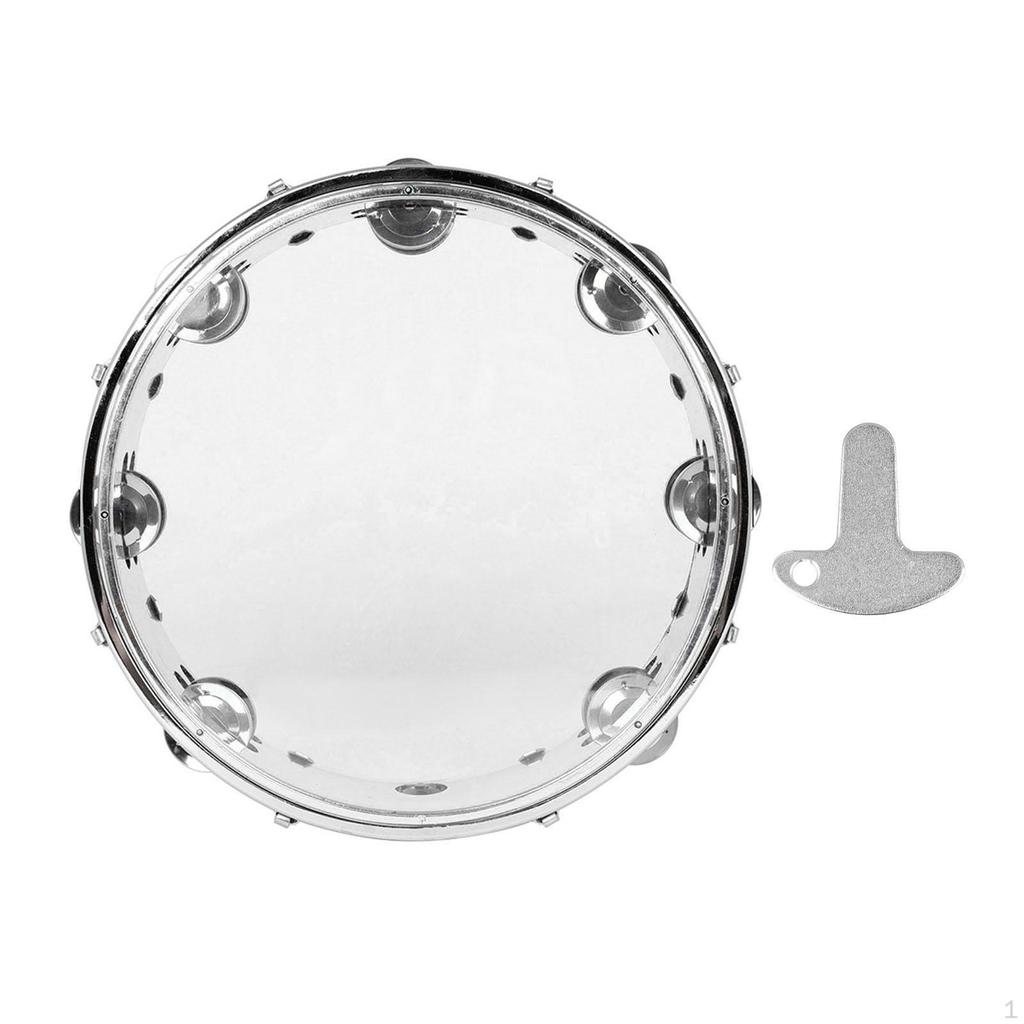 10-inch Percussion Tambourine for Kids and Concerts