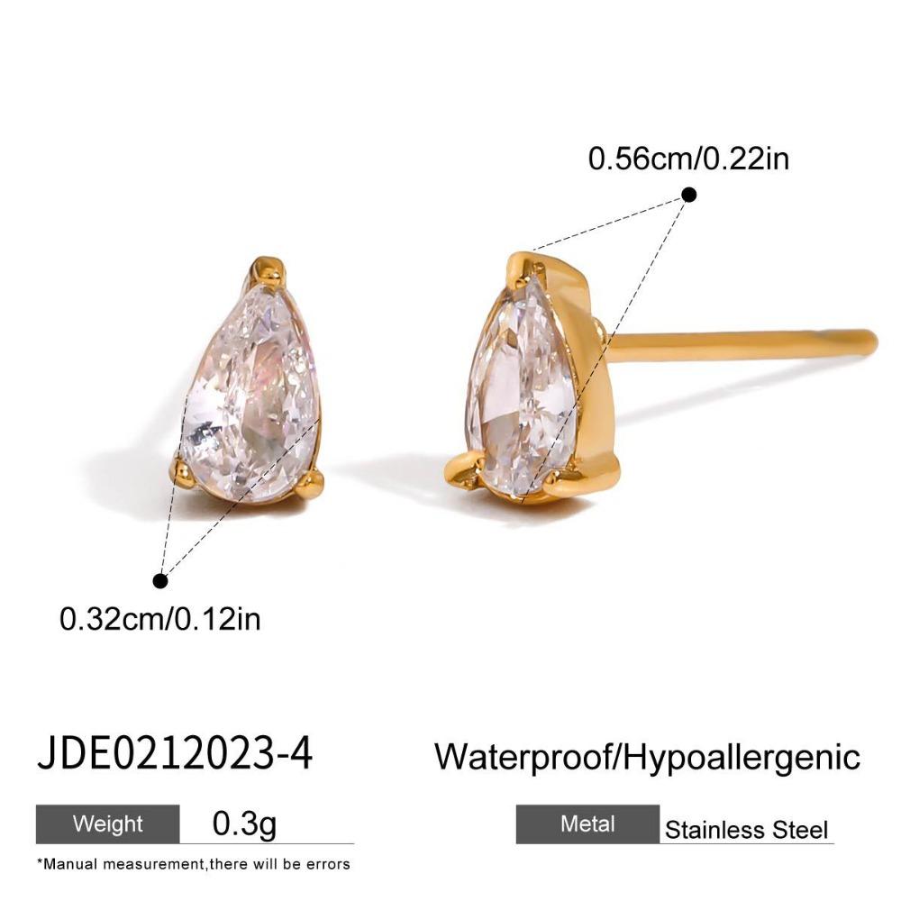 Light Luxury and High-end Earrings That Do Not Fade Away JDE0212023