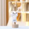 Toy Plush Cat Dog Plush Keychains Pp Cotton Stuffed Plush Toy Bag Hanging Doll