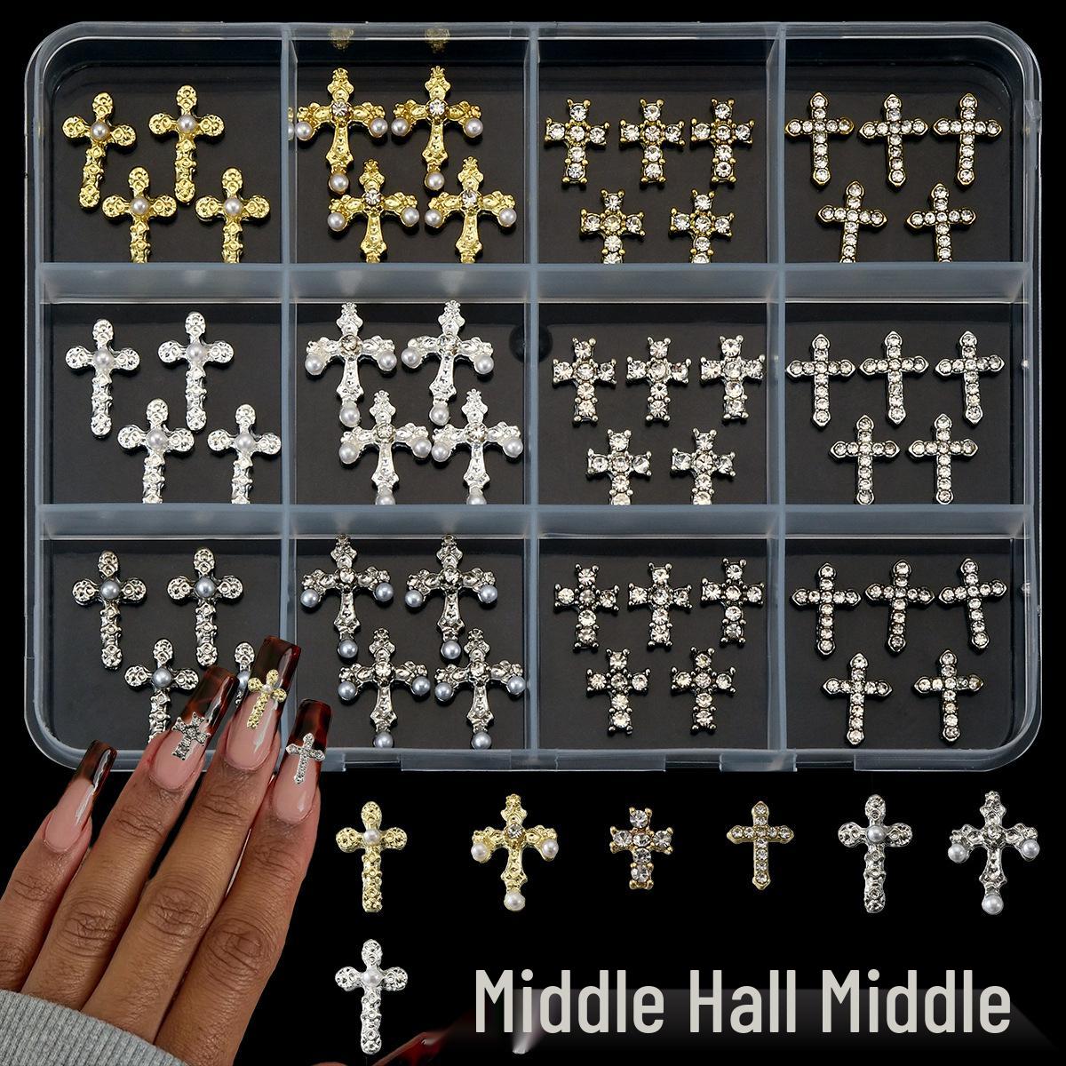 

Alloy Super Sparkle Rhinestone Nail Art, Earrings, and Hair Clip Accessories