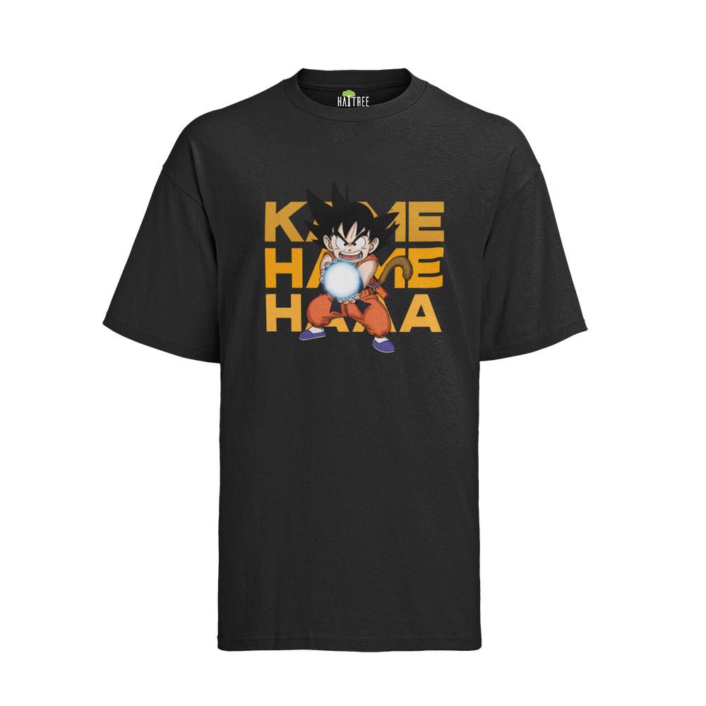 Son Goku As Child Kame Hame Ha Vegeta Anime Manga DB Organic T-Shirt Mens S-XXXL