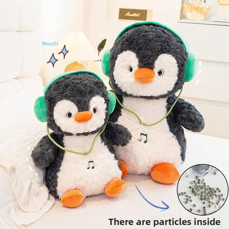 Cartoon Musical Penguin Plush Toy With Soft Short Plush For Kids Gift