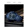 POEDAGAR Luxury Watch Waterproof Luminous Date Week Quartz Men's Watches Stainless Steel Fashion Square Men Watch