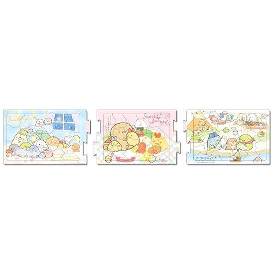 EPOCH Apollo Step Panorama Puzzle: Sumikko Gurashi - Everyone Is Friends, 18/24/32 Pieces, 24-197, S