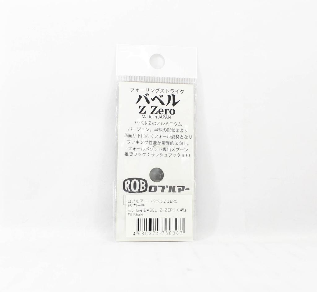 Rob Köder Löffel Babel Z Zero 0,45 Gramm Sinkender Köder 6 (8387)