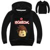 Nose Roblox Red Childrens Cartoon Print Hoodie Sweater Long Sleeve Tops