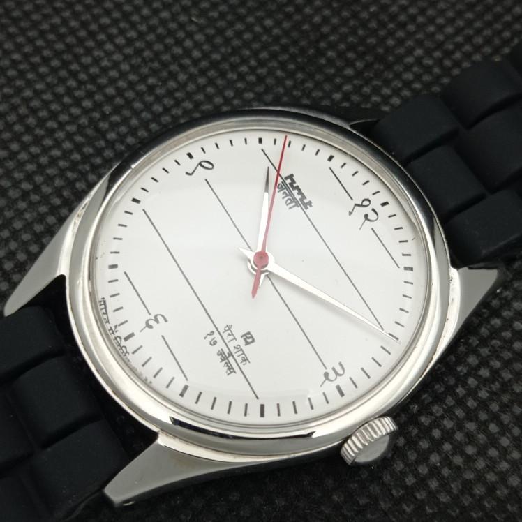 USED HMT JANATA INDIAN MENS MECHANICAL WATCH A318135-1