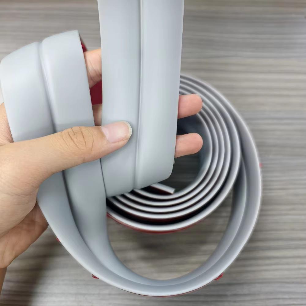 1PC 1M/2M Self Adhesive Wall Corner Protector Flexible Peel&Stick Caulk Strip Floor Transition Strip,Prevents Wall Damage