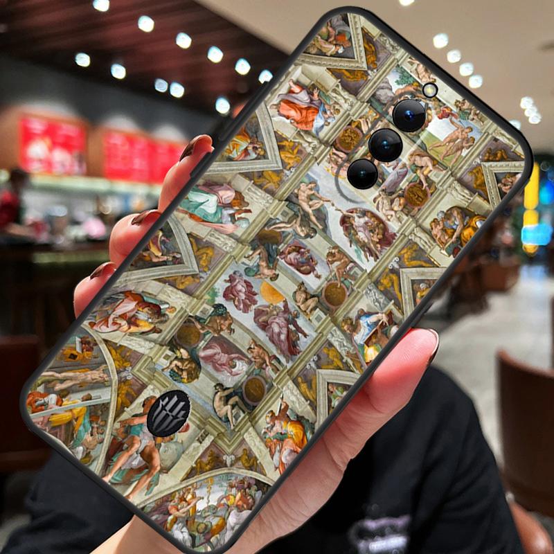 Michelangelo Art Case For ZTE Nubia Red Magic 8S 9S 10S 8 9 10 Pro Plus 6S 7S 6 7 Pro 5G 6R 11 Pro Plus Cover