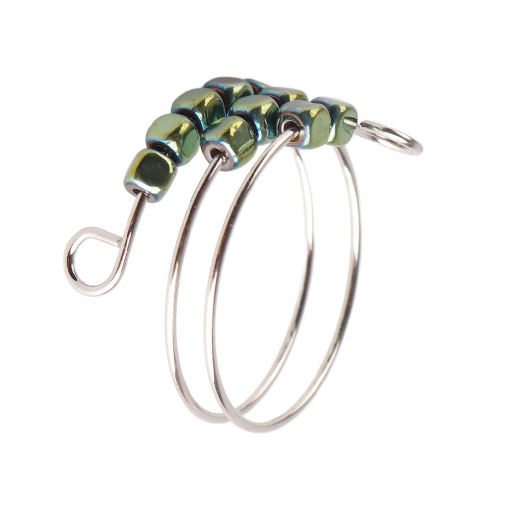 Dönen Kaygı Yüzüğü Stres Giderici Boncuklu Parmak Yüzüğü Arkadaşlara ve Aileye Hediye