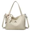 High Quality Large Capacity Pu Leather Women Shoulder Crossbody Bag 2026 Vintage Commuter Women's Tote Bag Luxury Female Handbag