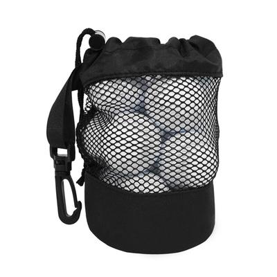 Sacs de Balles de Golf Polyvalents Cordon de Serrage Pochette de Balles de Golf Porte-Support Portable Maille de Nylon pour Sport de Fitness Extérieur Linge
