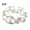 Aquatic Pet Hiding Spot 3D Printed Aquarium Hideout Cave, Wavy Hollow Ring Fish Shrimp Shelter, Habitat for Snails Breeding Hole Decor, Tank Ornament
