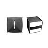 PU Leather Tissue Holder Box Decorative Paper Towel Dispenser Multi-Function Paper Towels Storage Container for Tabletop