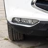 For JAC Refine S3 T5 Front Rear Bumper Fog Lamp Foglight Chrome Trim Decorative Strip