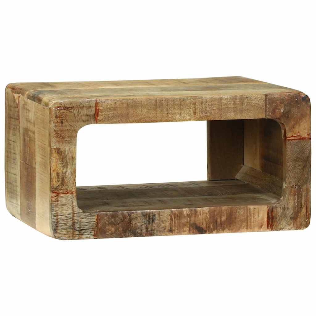 TV Cabinet Set with Shelf 3 Pcs Brown Solid Mango Wood