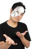 Clearstone Banquet Master Cosplay Halloween Half Mask Unisex Silver