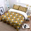 Geometric Pattern Decor Set Multiple Sizes Kid'S And Adults' Bedroom Exquisite 3Pc Bedding Set, Gift