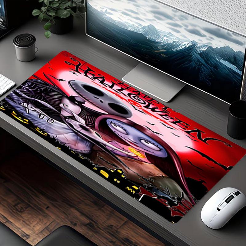 The Nightmare Before Christmas Print Mouse Pad, for Keyboard Pad Laptop PC Mat for Office Home Use, Desk Decor, Perfect Birthday Gift for Gamers