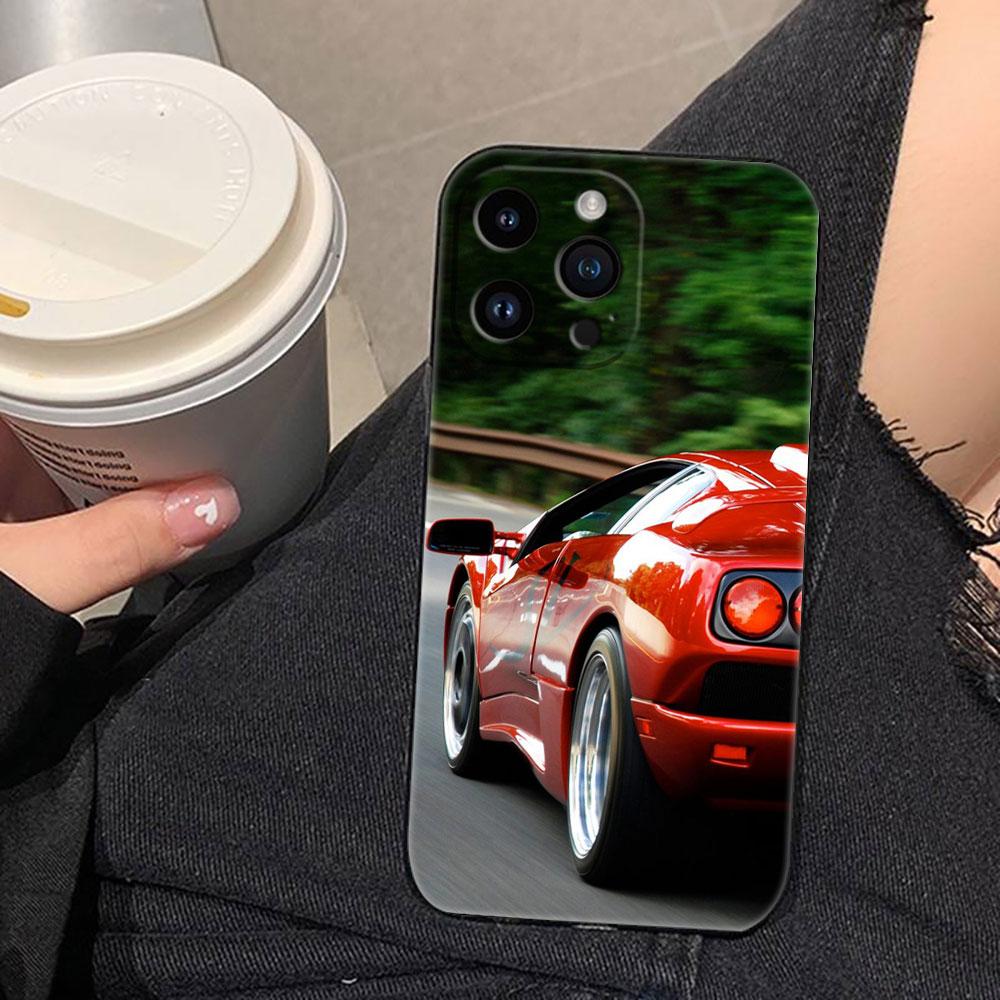 Luxury Sports Car Dream Cover Phone Case For Iphone Apple 17 AIR 16E 16 15 14 13 12 11 Pro XR Max 8 7 Plus TPU Case Funda Shell