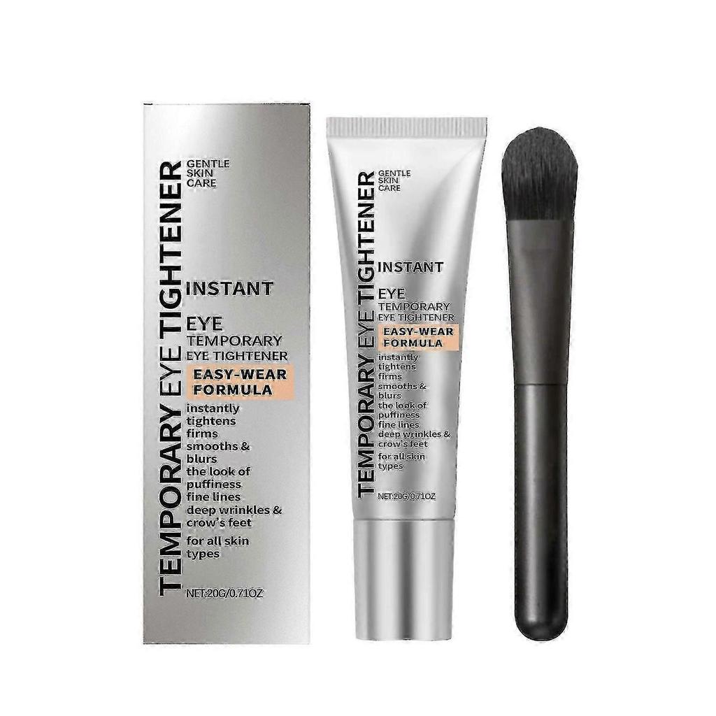 1-5x Instant Eye Tightener, Temporary Eye Tightener Cream, Reduce Under Eye Bags, Dark Circles & Wrinkles, Puffiness, Firm Skin, Anti-Aging Fine Lines