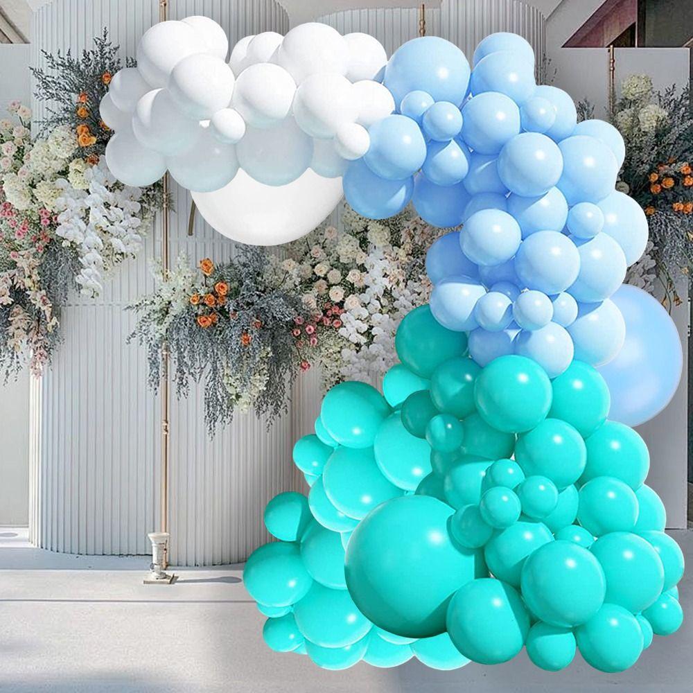

Teal Balloon Garland Blue Birthday Party Decorations Anniversary Boys