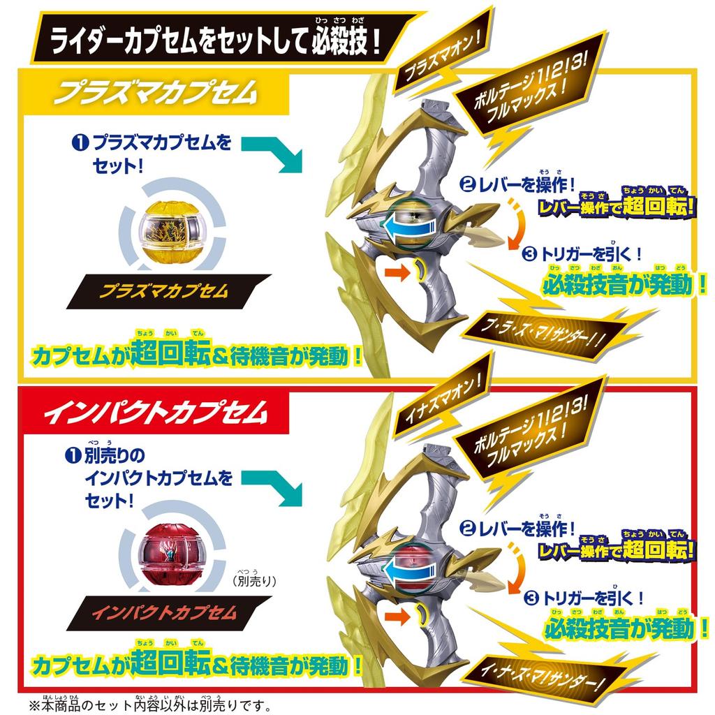 [BANDAI] Kamen Rider Z Transformation Belt DX Z Driver & Inazuma Blaster Special Role-Play Set