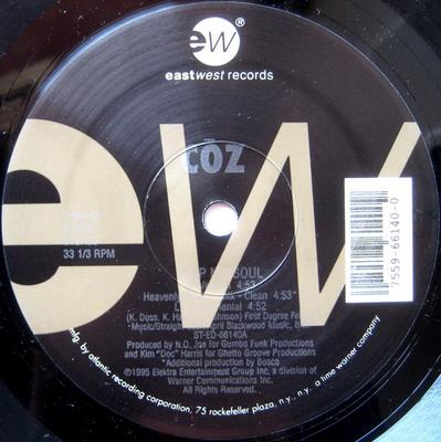 Disc de 12 inch COZ - Keep My Soul 066140 EastWest Record 1995 SUA Rap & Hip-Hop/R&B Folosit