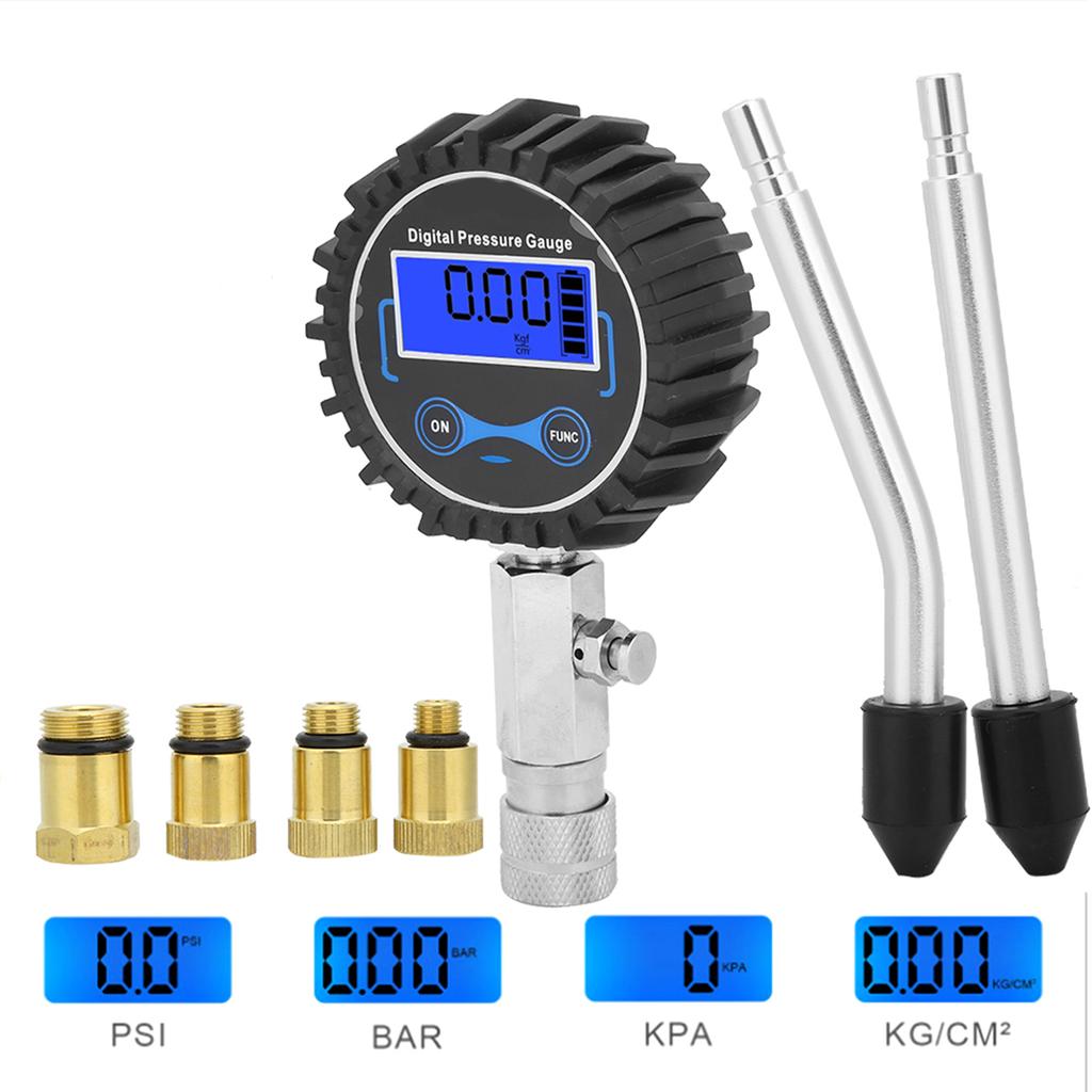 3 ‑300 PSI Engine Cylinder Pressure Detection Digital Gauge Repair Tester Kit