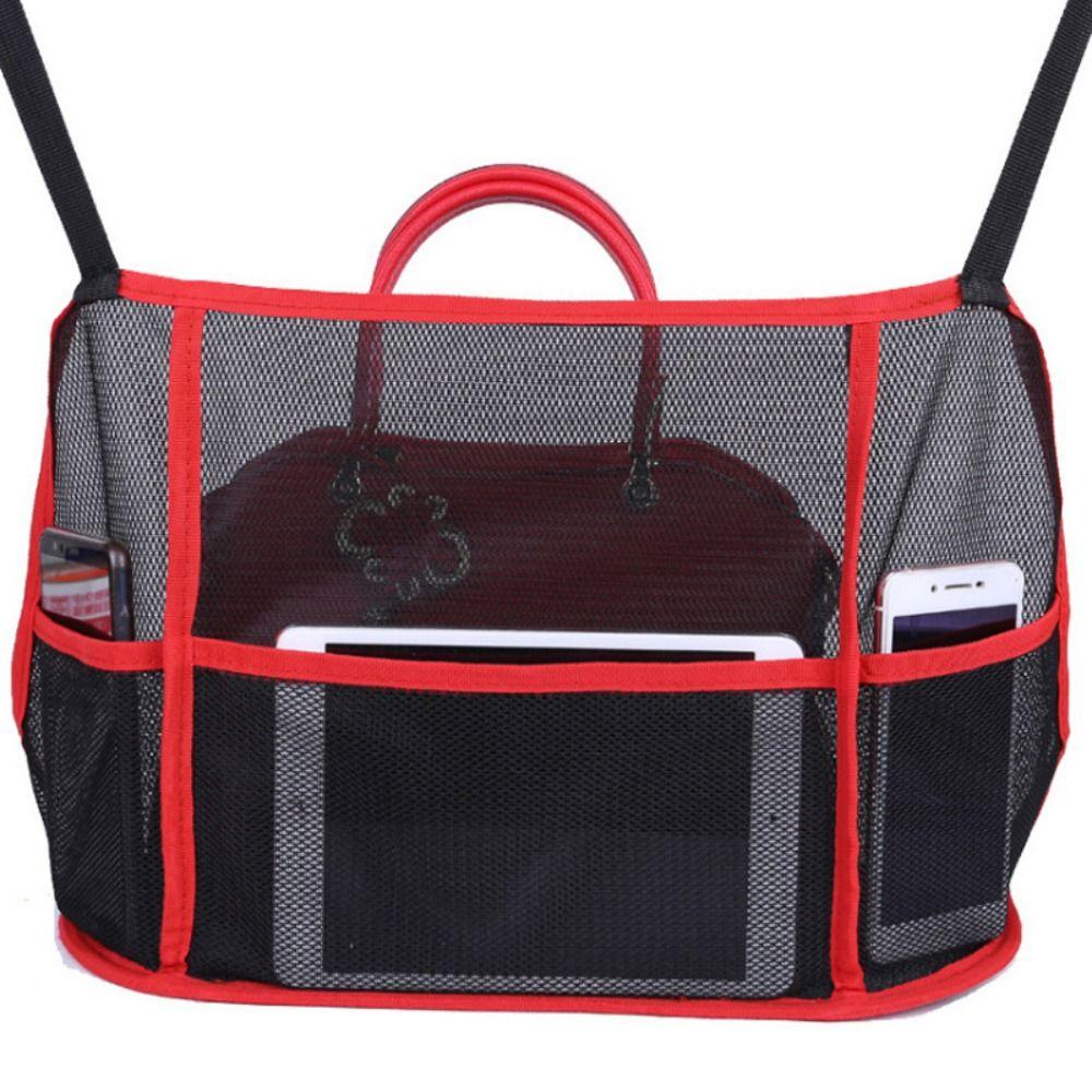 Gap Pet Net Barrier Storage Netting Pouch Handbag Holder Car Backseat Organizer Car Seat Net Pocket