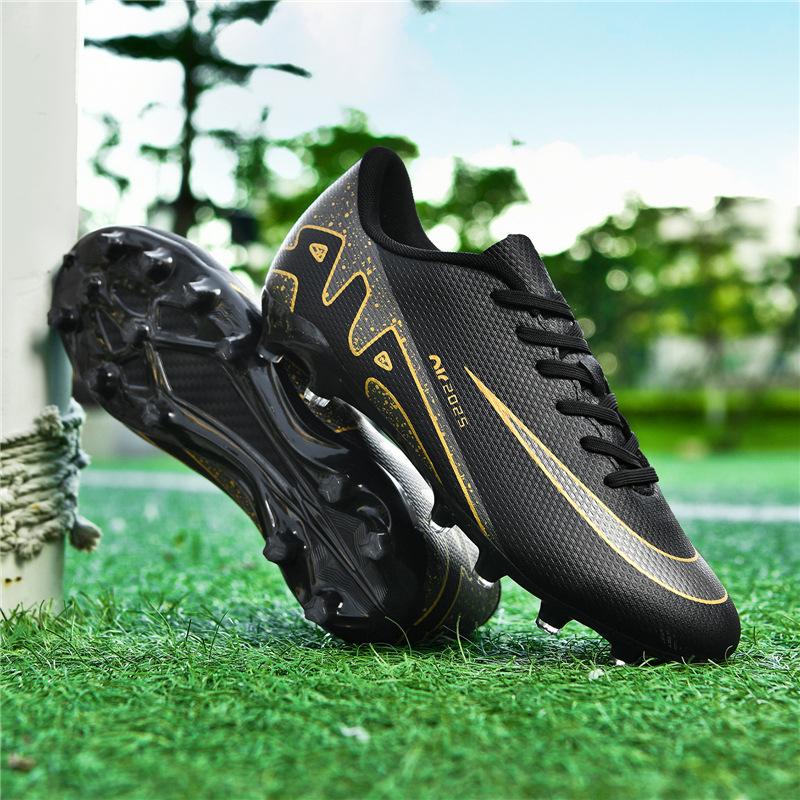 Manufacturer football shoes low-top football shoes AG long nails TF broken nails grass training shoes non-slip and wear-resistant