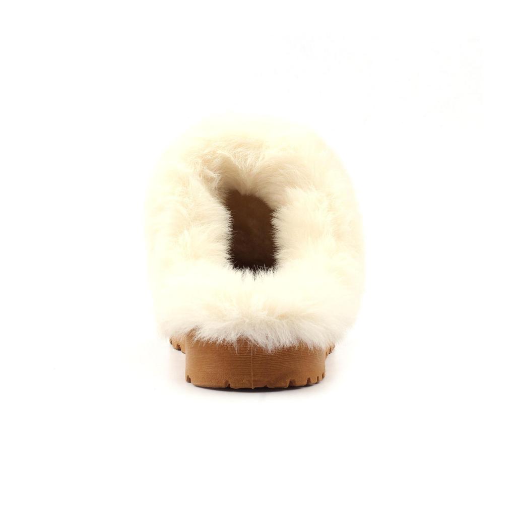 Lunar Womens/Ladies Nevis Removable Back Strap Mule Slippers