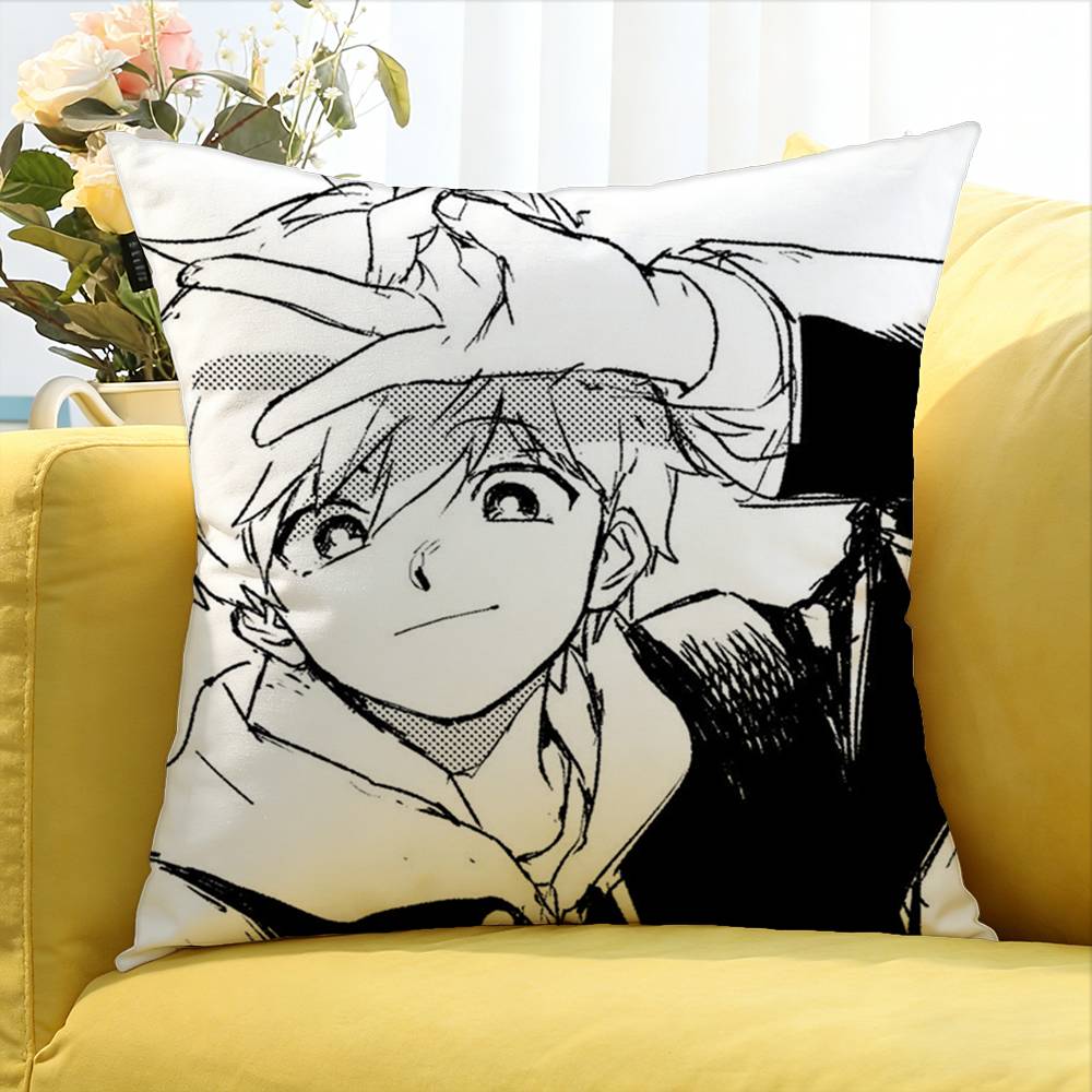 Go for It Nakamura Manga BL Various Sizes Square Pillow Case For Car Home Bedchamber Decor 30x30cm