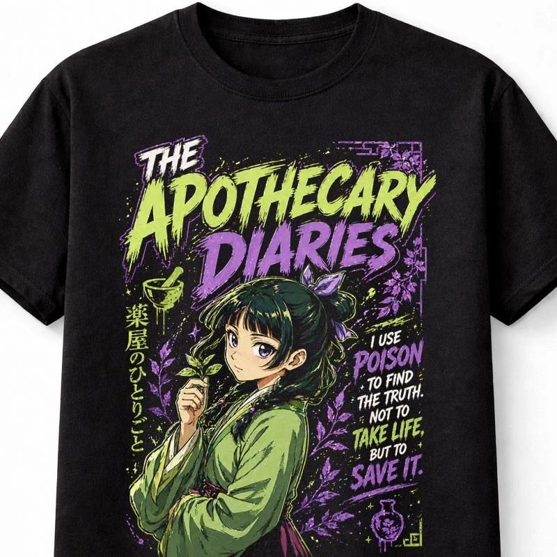 The Apothecary Diaries Maomao Anime Herbalist Mystery Unisex TShirt S