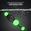 TLXT Luminous Squid Jig with Weighted 12-Claw Soft Hook