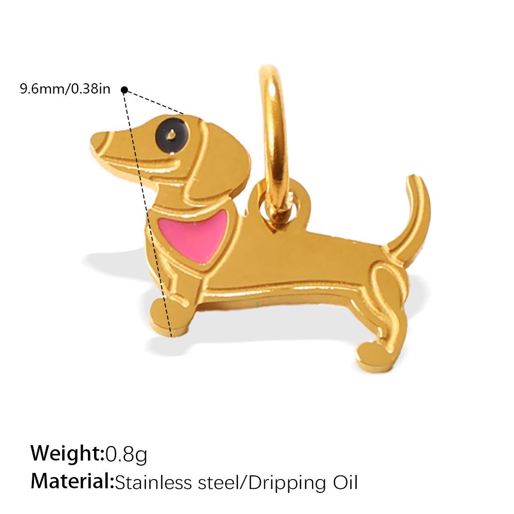 Yori Cute Animal Pendant Charms Adorable Cat Dog Paw Print Designs DIY Jewelry Accessories Making 2026 New