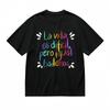 Women's Machine Washable Classic T-Shirt Dance Through Life Printed Tee