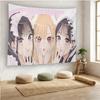Anime Cute My DDressUp  Wall Tapestry Hippie Flower Art Wall Hanging for Dorm Bedroom Decor