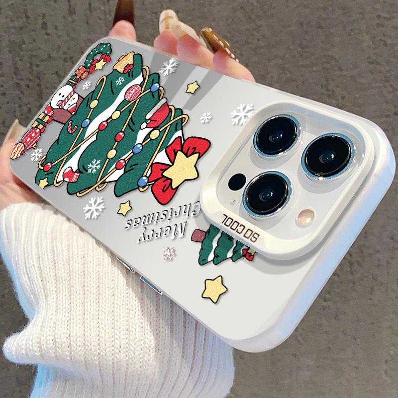 Christmas Cute Phone Case Set for iPhone 11, 12/13 Pro, 14/15/16, 17 Pro Max