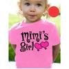 European Sizes Girls "MIMI'S GIRL"Print Girl T-shirt