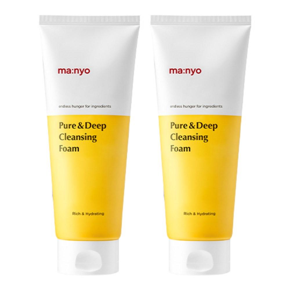 

Manyo Factory Pure & Deep Очищуюча пінка 160 мл x2 Спеціальна
