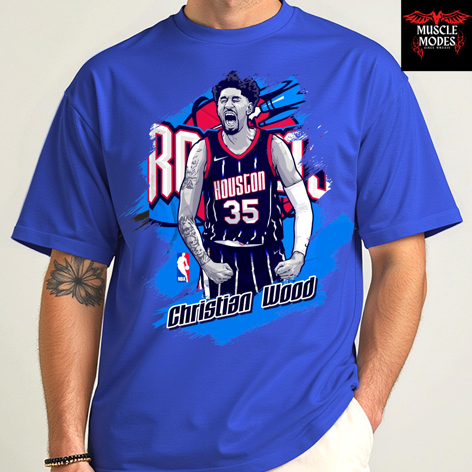 Christian Wood NBA Superstar Player Premium Unisex Sports Basketball T-Shirt S