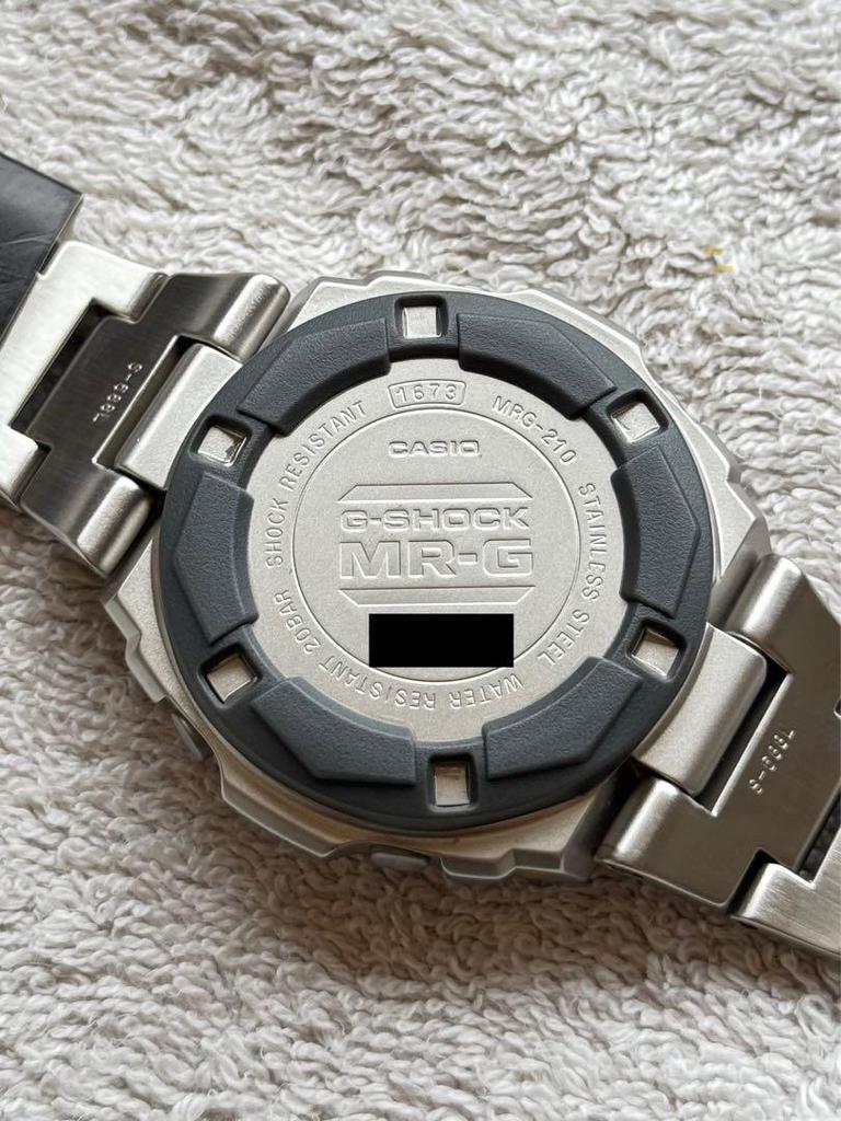 [USED] Casio MRG-210 Stainless Steel with Box, Roll Tag, Tag, and Instruction Manual