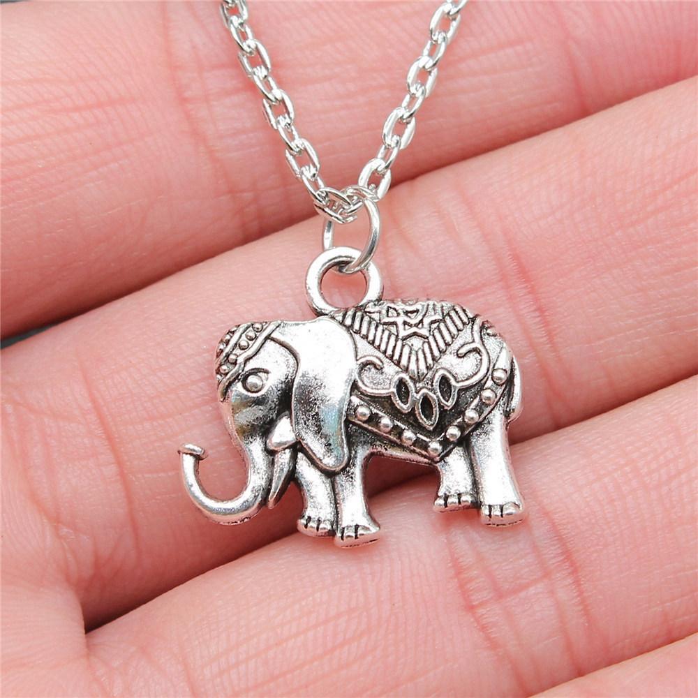 Halskette am Hals 43cm Kette Waldtiere Hochzeitsschmuck Zubehör QN031