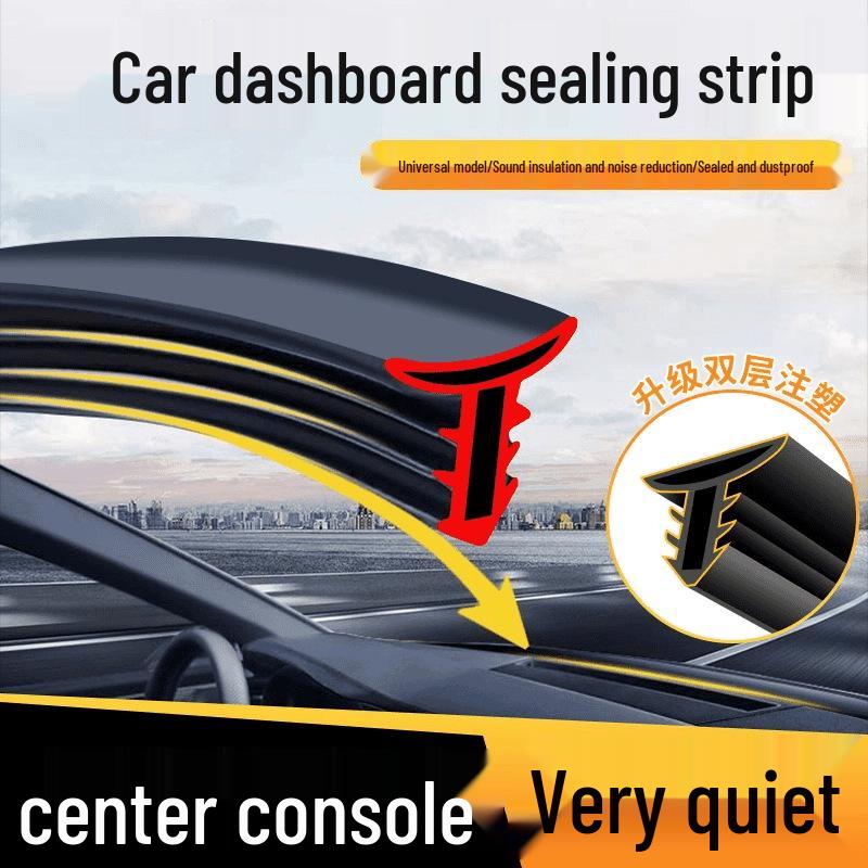 Car Soundproof & Dustproof Sealing Strip for Pillars, Dashboard, Hood, Trunk, and Doors